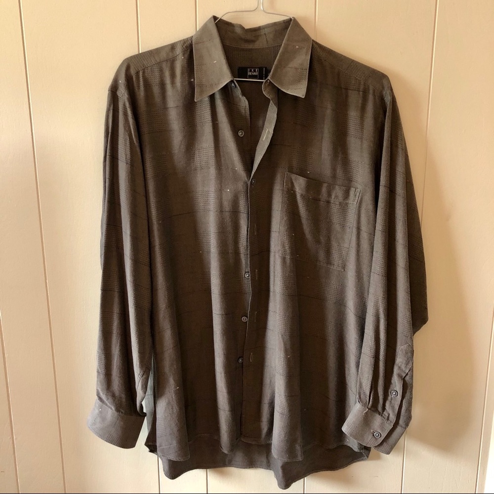 Ike Behar | Long-sleeve Knit Shirt